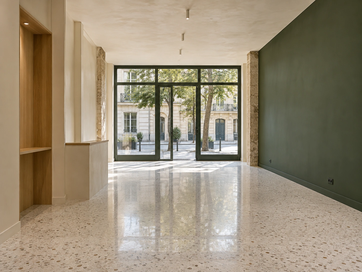 Locaux professionnels — Un cadre adapté aux bureaux et aux espaces commerciaux.
